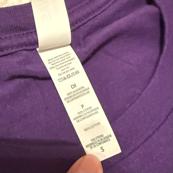 Disney | Deep Purple Tee - Haunted Mansion Foolish Mortal - Picture 4 of 4